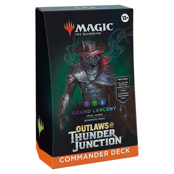 mtg outlaws of thunder junction commander decks Outlaws of Thunder Junction Commander Decks main image 0