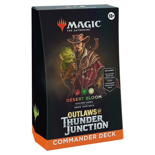 mtg commander decks outlaws MtG : Outlaws of Thunder Junction